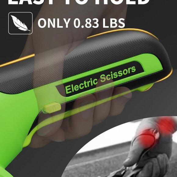 4V 2000mAh Cordless Cardboard Cutter, Electric Box Cutter for Cardboard with 2 T - Picture 5 of 9